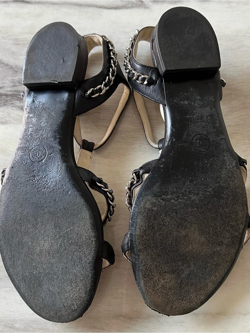 Chanel Gladiator Sandals